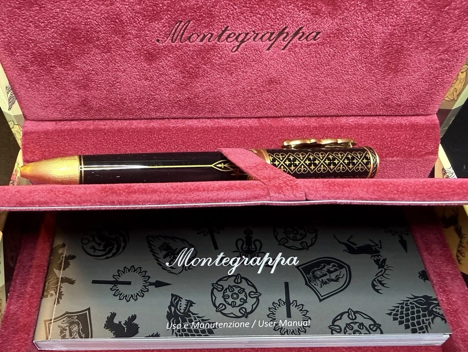 Montegrappa Game of Thrones „Baratheon“ Kugelschreiber, echt schön! Full Set NEU - Bild 4 von 4
