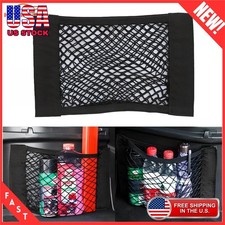 Car Trunk Organizer Net Mesh Elastic Storage Bag Universal Rear Seat Pocket