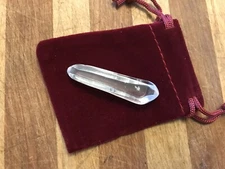 Quartz Crystal W/ Diamond Window Fortune Telling Prophecy Scrying Divination