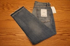 NWT MENS HUDSON JEANS Brandon Williams JACKSON Straight Worker Jean 8/2 $255