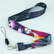 NIGHTMARE BEFORE CHRISTMAS JACK AND SALLY LANYARD
