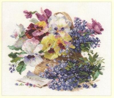Message for the Beloved 2-24 Alisa Counted Cross-Stitch Kit