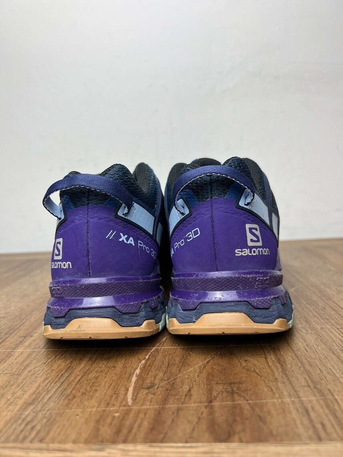 Scarpa Salomon XA Pro 3D v8 trail running escursionismo donna 8 5 viola blu 409868