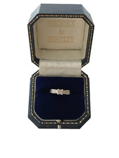 Diamond Ring 9ct Gold 0.20ct Diamond Vintage Ring - Size O