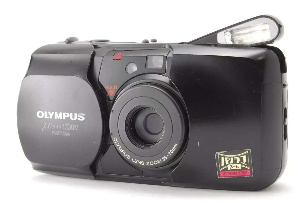 NEAR MINT】Olympus μ [mju] Zoom Panorama Point & Shoot Compact