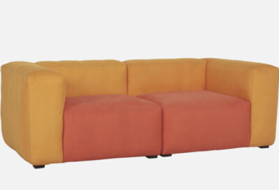 HAY MAGS, 2.5-SEAT SOFA  (Retail $4900