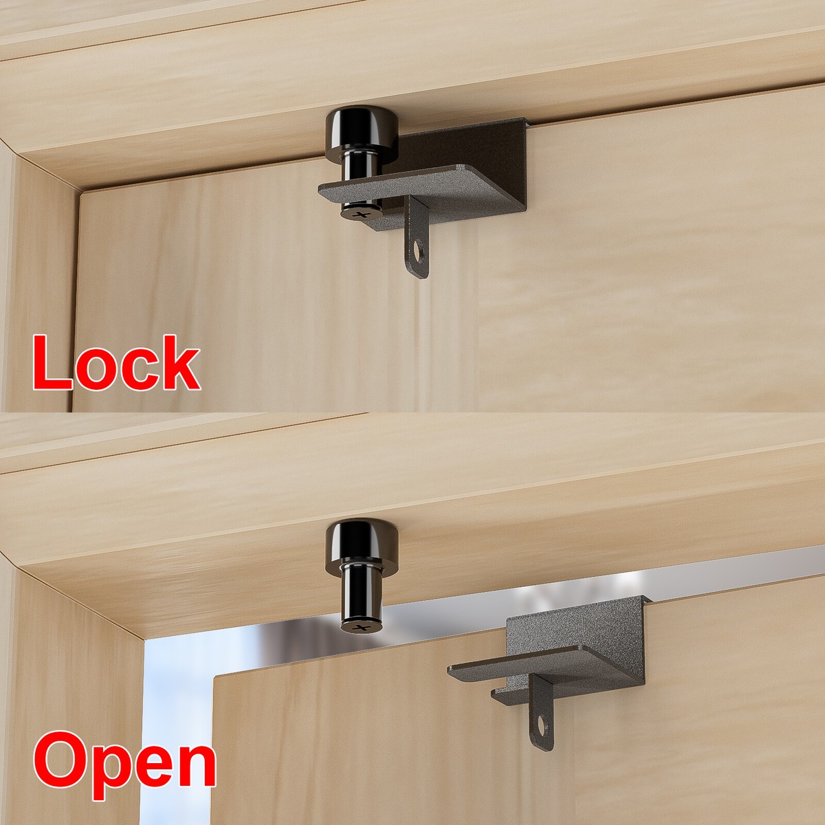 Lock System Magnetic Door Latch Child Proof Jool Baby Magnetic