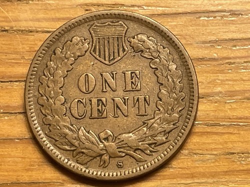 1908-S INDIAN HEAD Cent, Very Fine - Picture 2 of 2