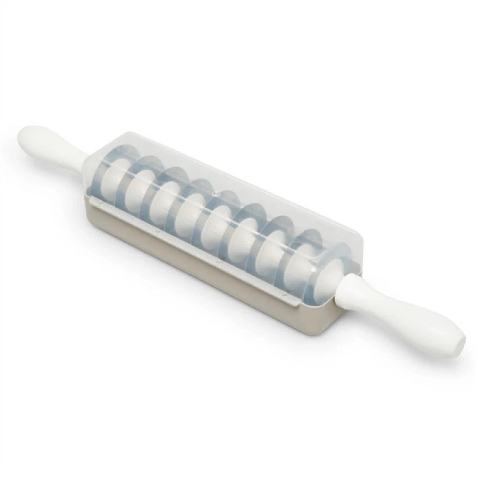 Teigschneider Nudeln Teigrolle Teigwalze 9 Messer Schneider  - Bild 3 von 4