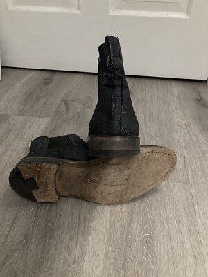$698 John Varvatos Collection Fleetwood Sharpei Chelsea Boot  display picture 2