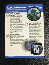 DC Heroclix Justice League Unlimited 046.02 Martian Manhunter Team Up Card
