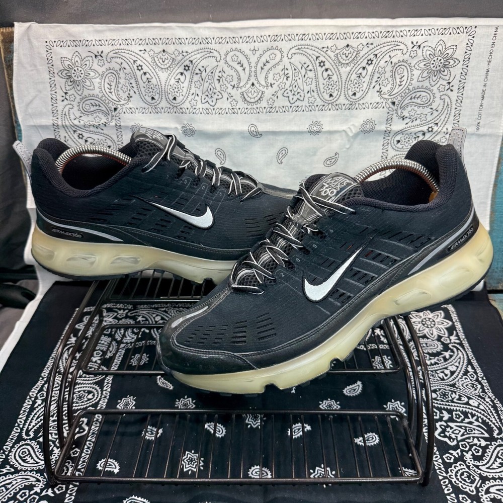 Nike Air Max 360 Black 2006 First Version Of Air Max 360 310908-001 Mens Size 11