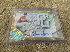 2021 Leaf LEVI HUESMAN Auto 1/1 Proof Gold Marble Perfect Game