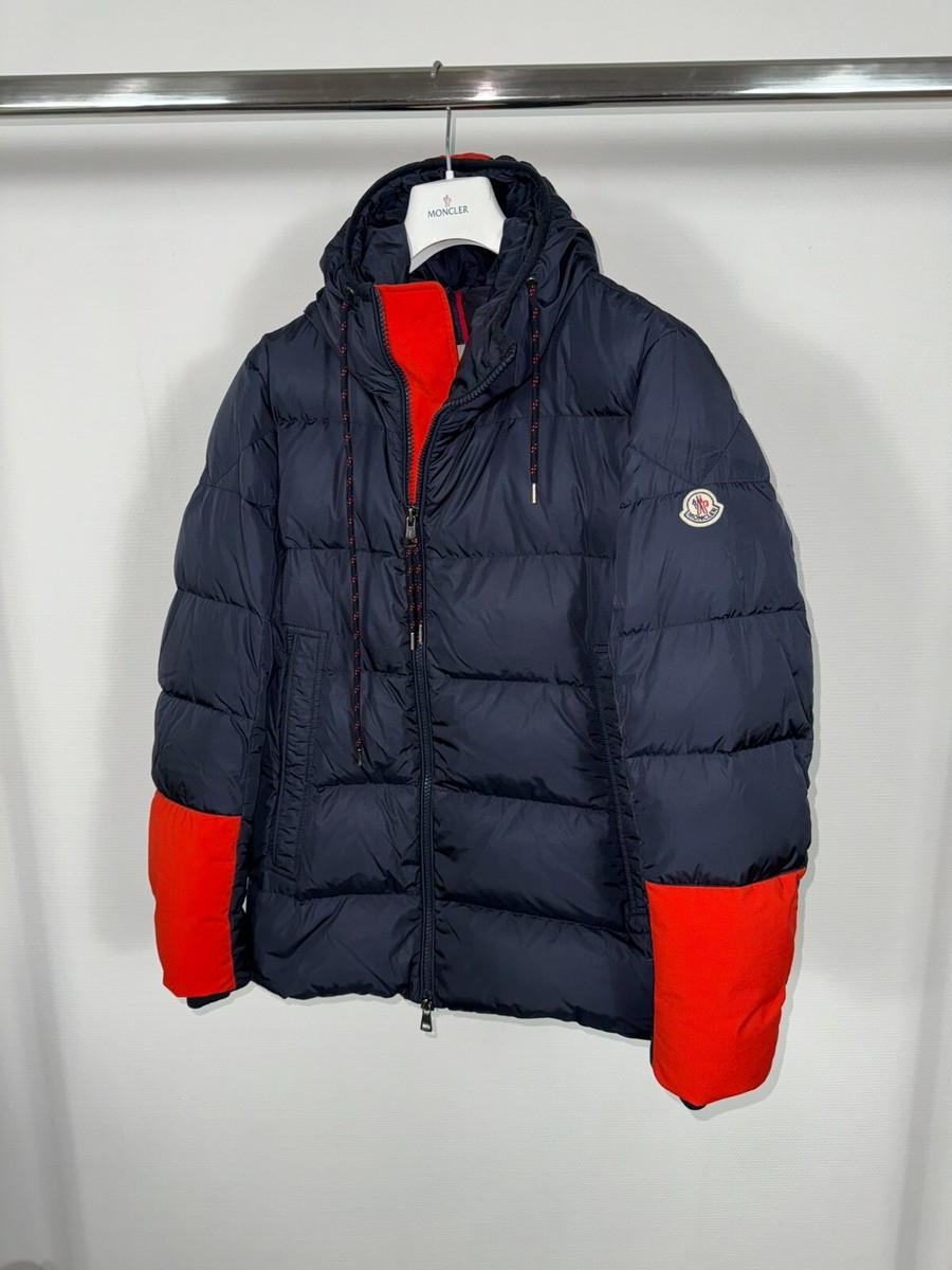 Moncler jacket Drake size 3 navy blue | eBay