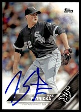 2016 Topps Jake Petricka Chicago White Sox #663 Signed Card