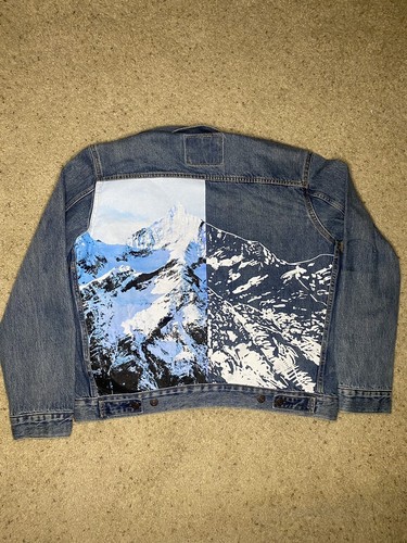 New Sample Levis Denim Jacket Size M 