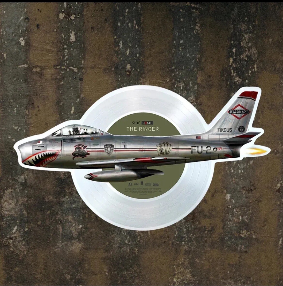 エミネム 神風フィギュア Eminem Kamikaze plane Kamikaze Plane Figurine - Official Eminem Online Store