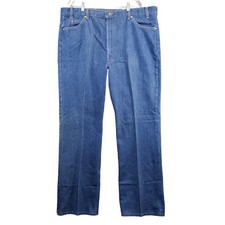 Levi's Orange Tab Men's Straight Leg Jeans Blue 42x34 Medium Wash Denim Vintage