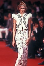 Givenchy John Galliano Vintage Spring 1997 Crop Soutache Matador Jacket Bolero