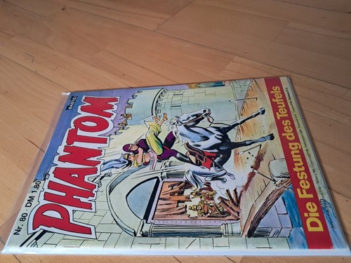 Phantom Nr.80 - TOP Z1 Krimi Thriller COMICHEFT BASTEI Lee Falk - Picture 3 of 3