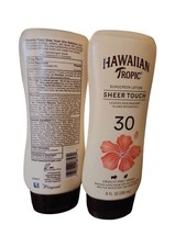 2-Pack Hawaiian Tropic Sheer Touch Sunscreen Lotion SPF 30 Exp 02/26