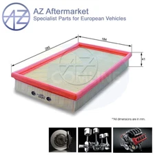 Fits Vauxhall Cavalier 1986-1995 Calibra 1990-1997 + Other Models AZ Air Filter