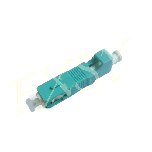 SC/UPC Male to LC/UPC Female OM3 OM4 50/125 Hybrid Fiber Optic Adapter Converter - 第 4/5 張圖片