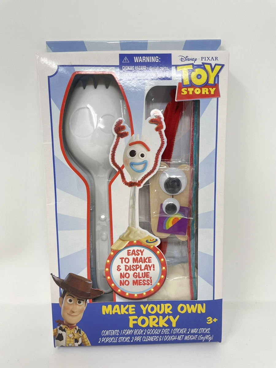 Disney Pixar Toy Story 4 - Make Your Own Forky Figure Kit Creative Craft  Toy Set