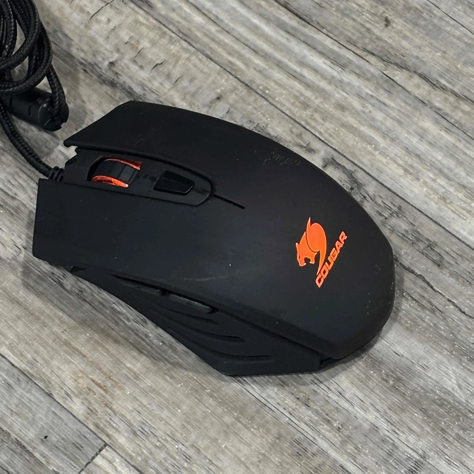Cougar 200M Black Wired Gaming Mouse Scroll Wheel Computer Mouse - Image 2 of 4