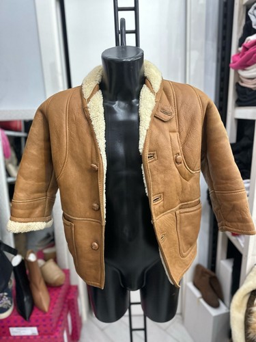 Deanna Montone Shearling Men's Size 40 Brown LLV1280