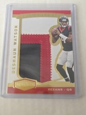 2018 Plates & Patches DeShaun Watson Full Coverage Multiple Colored Patch 80/85