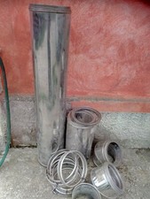 CANNA FUMARIA TUBO DOPPIA PARETE COIBENTATO INOX  is180