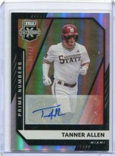 2021 Elite Extra Edition Prime Numbers B Autographs Tanner Allen Auto 39/71