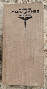 Antique Popular Card Games by Hoyle, copyright 1910, excellent condition