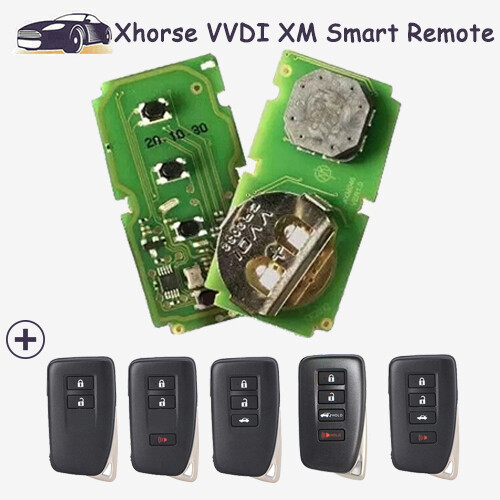 Xhorse VVDI XM Universal Board Smart Remote Key for Toyota Lexus 8A 4D Series - Picture 1 of 7