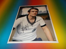 Wolfgang Overath DFB Weltmeister 1974 signiert signed Autogramm auf 20x28 Foto