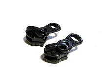 25 Pack Metal Sliders Non - Locking Short Single Pull Black #10VFDFW