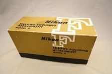 Nikon F Bellows Focusing Attachment Model II Japan Vintage Genuine OEM