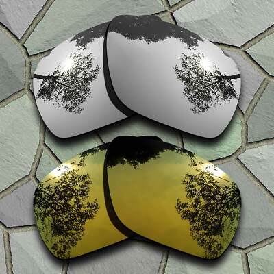 Silver&Golden Lenses Replacement For-Oakley Dispatch 1 Polarized