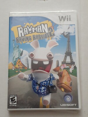 (New)Rayman Raving Rabbits 2 - Nintendo Wii