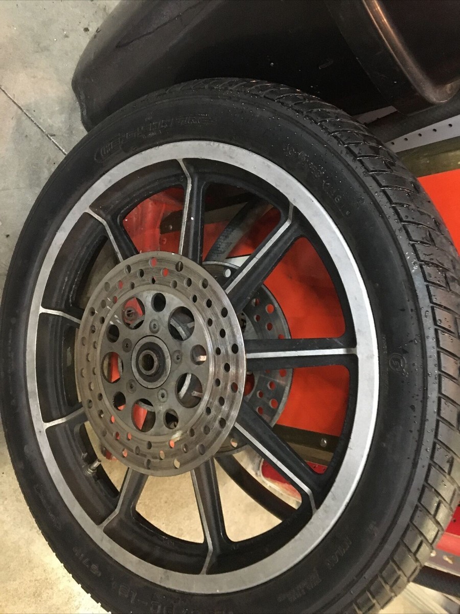 9キャスト　AMF ショベル ローライダー　19x2.15 43499-78 Harley Davidson Oem AMF 9-spoke Front Wheel #43499-78 | eBay