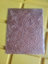 Spellbinders Glimmer Holly Background Hot Foil Plate Part :GLP-391