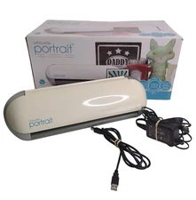 Silhouette Portrait Electronic Cutting Tool USB Cable Power Adapter WORKS Video