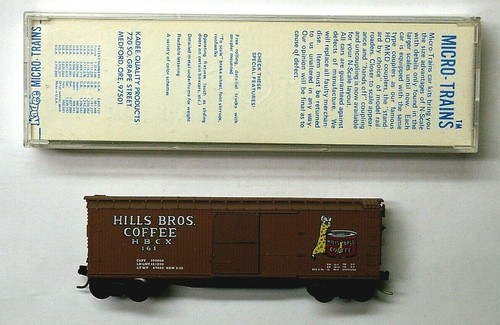 MTL Micro-Trains 42551 42100 Hills Brothers Coffee HBCX 161 40 pies vagón de carga PCO | Zustand: New