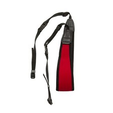 Promaster Contour Camera Strap RED- Heavy duty neoprene w/ Quick Release 6576