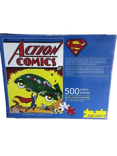 Action Comics Superman Wassermann Puzzle 500 Teile - Bild 2 von 2