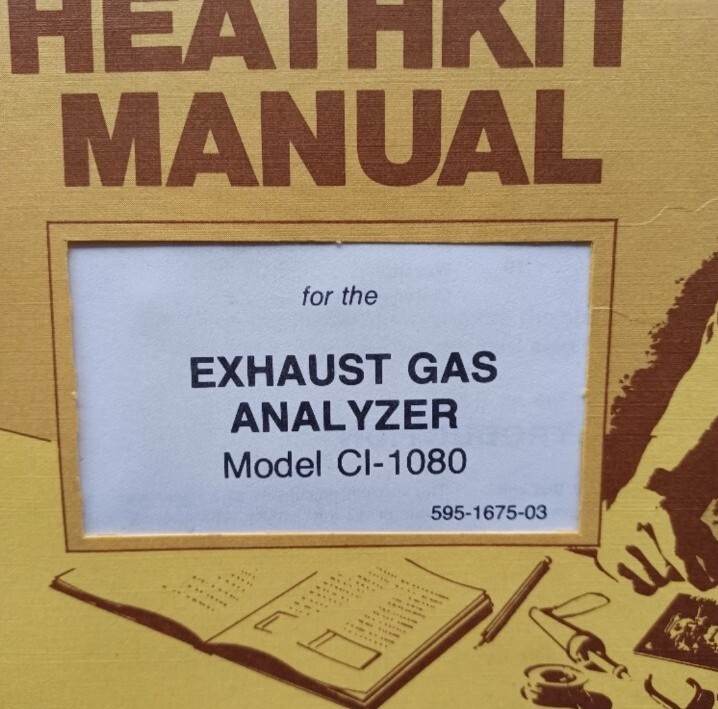 Heathkit Exhaust Gas Analyzer Model CI1080 NEW Unassembled eBay