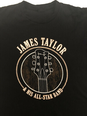 James Taylor Men T-shirt Black Cotton Tee All Sizes S to 5XL XZ84