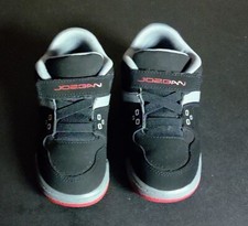 Jordan Flight 23 BTSNEAKERS Black/GYM Red-Cool Grey317823-021 Boy Size 8 C