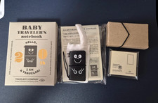 Travelers Notebook Baby Black 20th Anniversary TRAVELER'S COMPANY Unused Mint